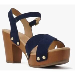 Crisscross Band Chunky Platform- Size 8.5